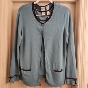 Twin Set Sweater and Shell, Emma James, Petite XL